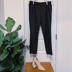 MADEWELL | gray cropped trouser